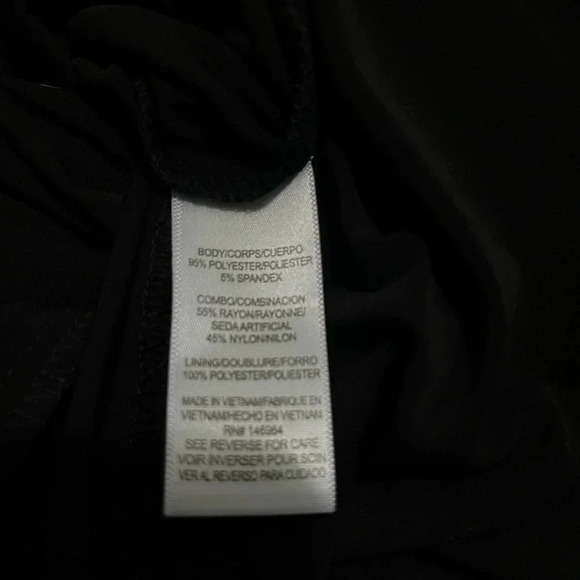 NWT! Julia Jordan Boston Proper Black Lace Wide Leg Jumpsuit. Size 8 - Picture 14 of 15